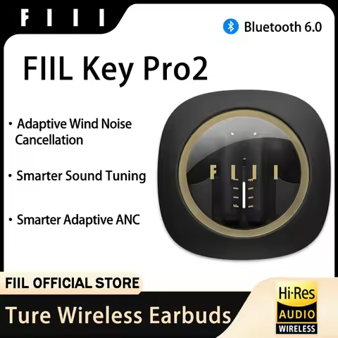 fiil key pro2 bluetooth headphones wireless new headphones Bluetooth 6.0 headphones wireless with Hi