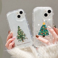 Christmas Tree Cookies Candy Cane Wave Case For Samsung Galaxy S25 Ultra S25 Plus S25 FE A17 M17 A07