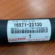 ORIGINAL TOYOTA WISH ZNE10 1.8 (2003-2008) CALDINA ZZT241 / ISIS ZMN10 RADIATOR HOSE 16572-22090 TOP