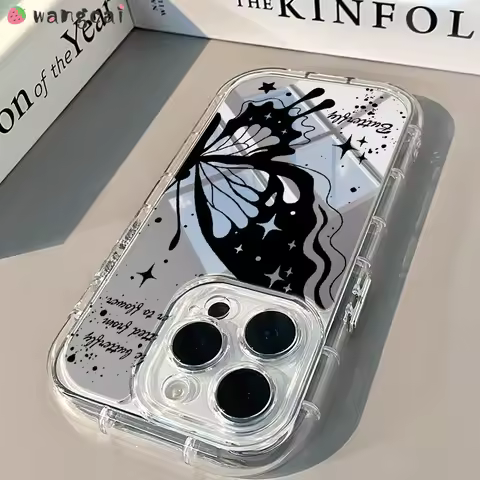 Airbag Mirror Phone Case For Vivo V40 V30 V29 Lite V27 V27E V25 V23 V23E V20 V9 T4 Ultra T3X Pro S30