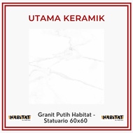 Granit Putih Habitat - Statuario 60x60