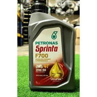 PETRONAS SPRINTA F700 4T 15W-50 100% ORIGINAL 1L