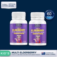 NBL Multi Elderberry Plus A C E Zinc and D3 30 Capsules