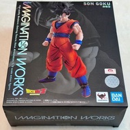 [外盒一般] 全新 Bandai 龍珠 Imagination Works Dragonball Z 超級撒亞人 超西 悟空 孫悟空 Super Saiyan Son Gokou 1/9 Figure