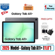 2025 Model - Samsung Galaxy Tab A11+ | 5G / WIFI | 11 inches | 6GB + 128GB | Local Set with 1 Year S