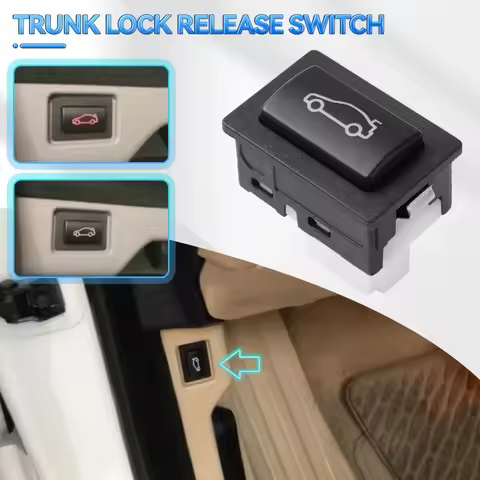 For BMW 1 2 3 4 5 6 7 Series E60 E70 E90 F01 F02 F10 F20 F30 Tailgate Rear Trunk Lock Release Switch