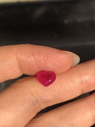 緬甸無燒鴿血紅寶石1.76ct 緬甸無燒紅寶石 艷紅色紅寶石 無燒紅寶石 緬甸鴿血紅