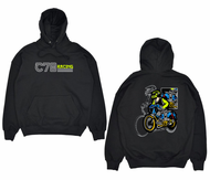 JAKET HOODIE MOTOR C70 RACING BIG SIZE JUMBO
