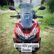 HITAM Adv 160 HIGH STANDARD Windshield Visor smoke Rayben Clear Black