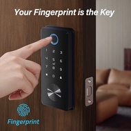 T1 Smart Security Digital Fingerprint Password Card Deadbolt Door Lock with Tuya APP