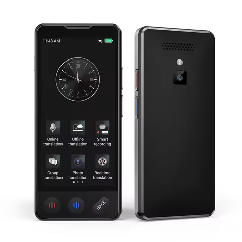 VORMOR A20 AI Language Translator Device 150-Language Instant Two-Way Translator with ChatGPT/Offlin