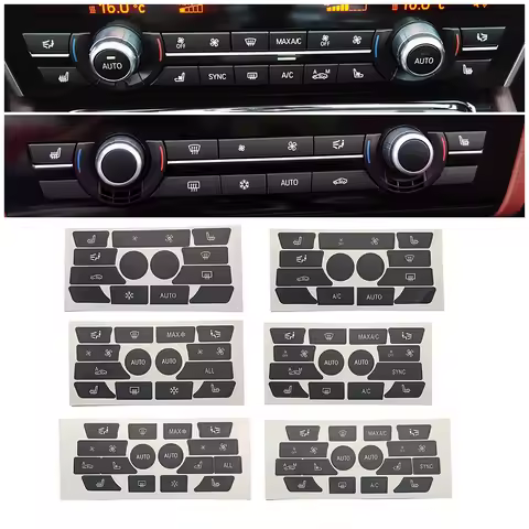 For BMW 5 5GT 6 7 Series X5 X6 F01 F02 F06 F07 F10 F11 F12 F13 F15 F16 F18 Car Air Climate AC Switch