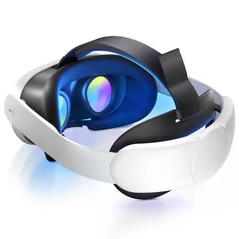 Lightweight Comfort Head Strap Compatible with Meta Quest 3S & Quest 3, Adjustable Elite Strap Repla