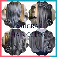 【Ready Stock】☁✺Ash Gray Hair Color Set With Oxidizer (8.16) BREMOD Free Plastic Gloves and Hair Cap
