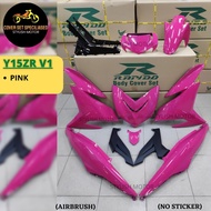 RAPIDO COVER SET Y15ZR V1/V2 PINK (NO STICKER)