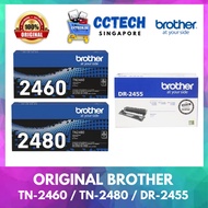 ORIGINAL BROTHER TN-2460 / TN-2480 / DR-2455 TONER & DRUM SG READY STOCKS