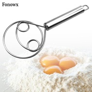 Fonowx Manual Danish Whisk Bread Mixer Baking Pastry Blender for Cookies Pancakes