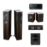 Yamaha RX-V4A + Mission QX-5 5.1 channel speaker (QX2/M-Cube+SE)