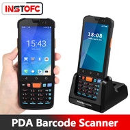 PDA Barcode Scanner Android 14 Handheld PDA Terminal Inventory Counting Device Support SPX Express