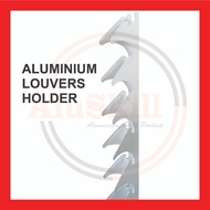 545H ALUMINIUM SUN LOUVERS HOLDER (White 5 Feet)