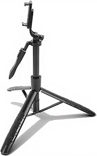62 Inch Extendable Aluminium Alloy Selfie Stick Tripod with Remote Control and Fill Light, Wireless 