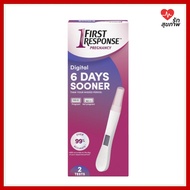 First Response Digital Pregnancy Test Fast 6 Days Before The Regular Cycle (2 Pieces)
