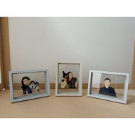 FLOATING FRAME + PHOTO PRINT 8" (15x20cm)