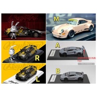 TM 1/64 TMD M4 JEC Battle Gray Taurus MC 1/60 Stance Garage RWB Movable Car