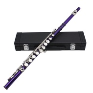 SLADE Red16Flute C Tuning White Copper Tube Body Purple High Appearance Value Beautiful Sound Fine W