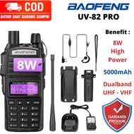 terlaris bisa bayar ditempat Baofeng UV-82 Walkie Talkie Walky Talky HT Radio UV82 handy talkie jara