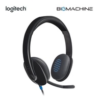 Logitech H540 USB Wired Headset with Noise-Cancelling Microphone, USB, On-Ear Controls