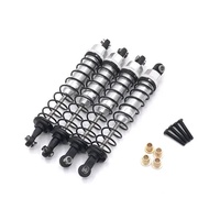 96.5mm MN 1/10 MN-999 Land Rover Defender Remote Control Car Parts Metal Outer Spring Hydraulic Shoc