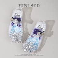 Ailand-- jelly Princess Frozen cinderella Shoes 2023 New jelly Children's Shoes Student Shoes Princess Small Children's Shoes Soft Bottom Baby Princess Shoes