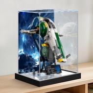 [Acrylic Display Box] Acrylic Display Box Suitable for Lego 75409 Star Wars Jago Fett Starship Model