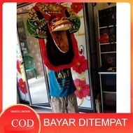 Barongan anak devil murah anak2 kemul warna warni caplokan spon sd jumantoro Barongan Caplokan spon dengan kain Barongan spon anak masa Promo Barongan anak Murah Kayu Devil Anak2 Devil SD SMP -  Mainan anak wanita westafel warna warni usia 5 tahun wonderl