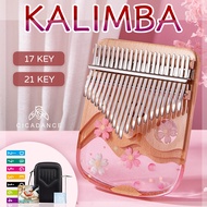 【YF】 Kalimba 17/21 Thumb Epoxy Resin Calimba Musical Instrument Mbira Gifts for Kids Adults