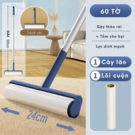 Cây lăn bụi giường FEEKA dài 100 cm rộng 24cm chổi lăn bụi quần áo phiên bản mới phong cách sang trọ