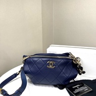 香奈兒藍金輕便腰包、胸包