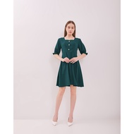 Urban Exchange Melody Dress Green - Casual Dress Green Christmas Dress