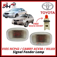 TOYOTA VIOS NCP 42 / HILUX 06 / CAMRY ACV 30 Signal Light Side Fender Lamp 12V BULB CAR ACCESSORIES 