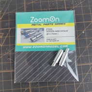 1/24 Car Model Kit 5Zigen Exhaust Muffler ZoomOnModel