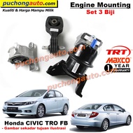 Engine Mounting - Honda Civic TRO FB 1.8 2.0 Auto Transmission - 3 Month Warranty (NON Hybrid)