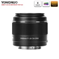 Yongnuo 50mm f1.8 DA DSM SONY / Nikon Z / Fujifilm X เลนส์ออโต้โฟกัส ประกันศูนย์ในไทย 1 ปี