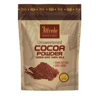 Unsweetened Cocoa Powder Alfredo Serbuk Koko Tanpa Gula 200g