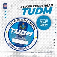 TUDM Car Sticker Motor Sticker / Stiker Cermin Kereta Stiker Motosikal