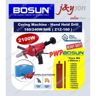 🔥MAR15🔥[ FREE SHIPPING ] BOSUN Z1Z160 / Z1Z-160 Hand Held Core Drilling Machine / Coring Machine 160