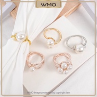 Ready Stock Ring Brooch Tudung Mutiara Muslimah Cincin Tudung Scarf Buckle Tudung Ring Tudung Bawal 