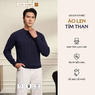 CHARCOAL PURPLE SWEATSHIRT ADAM STORE AL098TT