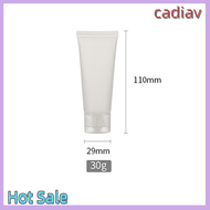 Cadiav หลอดเปล่าร้อนแบบพกพาขวดพลาสติกบีบที่เก็บเครื่องสำอางครีม