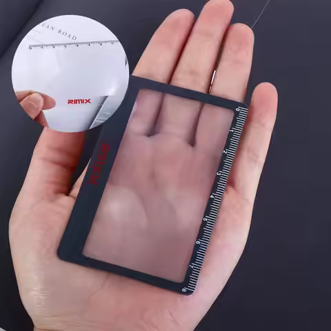 Optical Glasses Lens For The Elderly 3X Fresnel Lens Hd Reading Mirror Card Magnifying Glass Outdoor